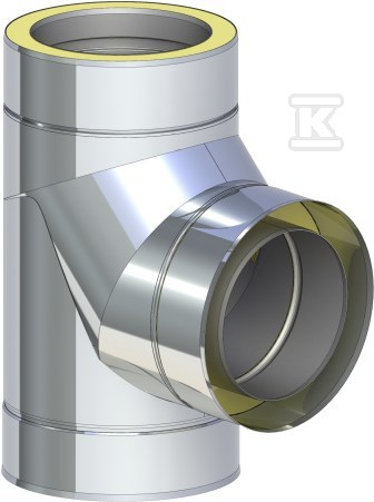 Kolano 87° z podporą izolowane o200 - 48895295